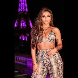 PLT | Taupe Snake Print Bralette